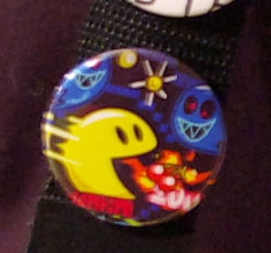 Badge Pix'N Love Pac-Man